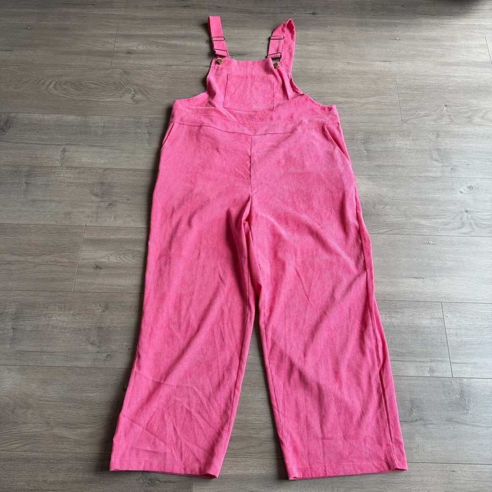 SHEIN Curve pink overall - size 2XL